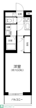 エルミ上落合の物件間取画像